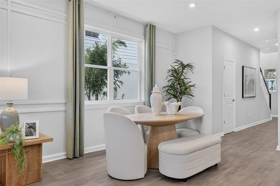 Furnished interior view inside a new home in Pasadena Ridge Master, Dade City (Image 6).