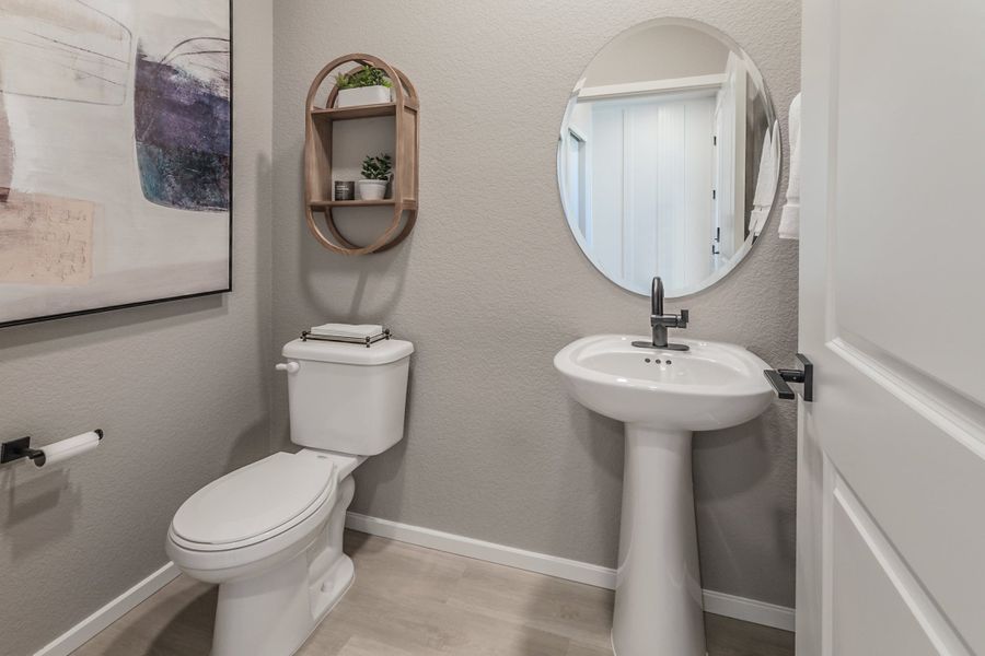 Representative furnished interior of a home built from the Clemens by Hartford Homes in Bloom, Fort Collins (Image 9).
