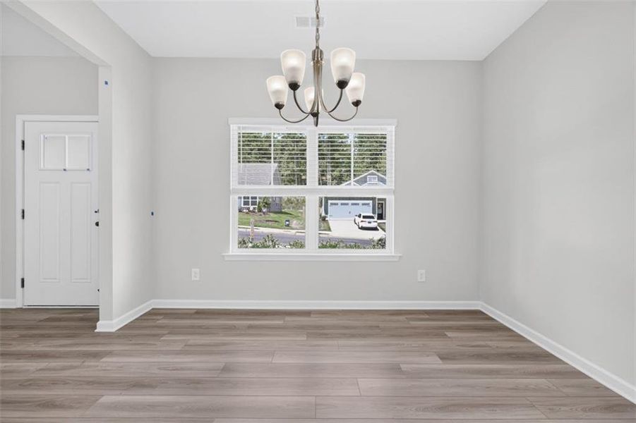 Spacious, unfurnished interior of a new home in Summerfield Place, Carrollton (Image 37).