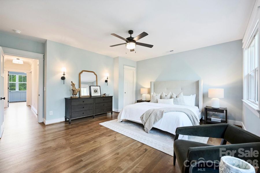 Furnished interior view inside a new home in , Charlotte (Image 17).