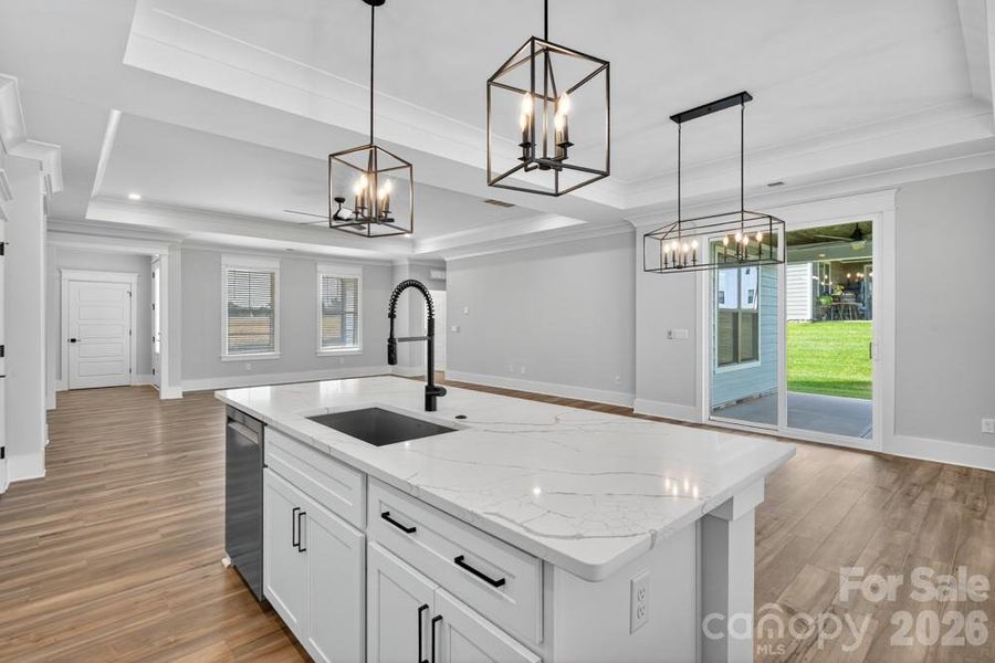 Furnished interior view inside a new home in Stoneridge Hills, Rock Hill (Image 10).
