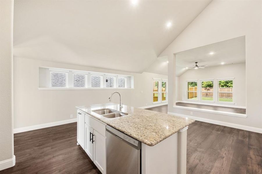 Furnished interior view inside a new home in East Oak Creek 50-55, Commerce (Image 11).