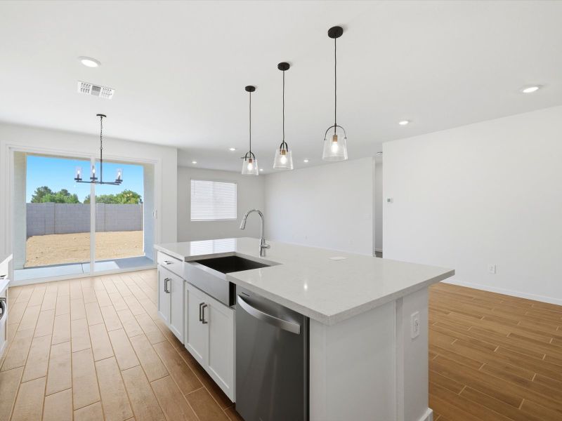 Furnished interior view inside a new home in Blossom Rock Reserve Series, Apache Junction (Image 6).