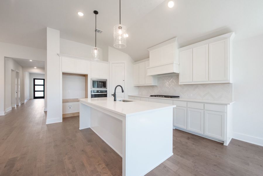 Furnished interior view inside a new home in Tavolo Park, Fort Worth (Image 6).