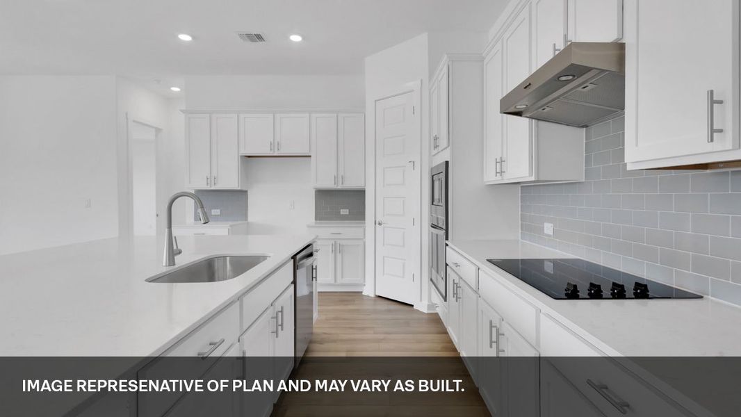 Furnished interior view inside a new home in Rosenbusch Ranch, Leander (Image 6). Furnished interior view inside a new home in Rosenbusch Ranch, Leander (Image 6).