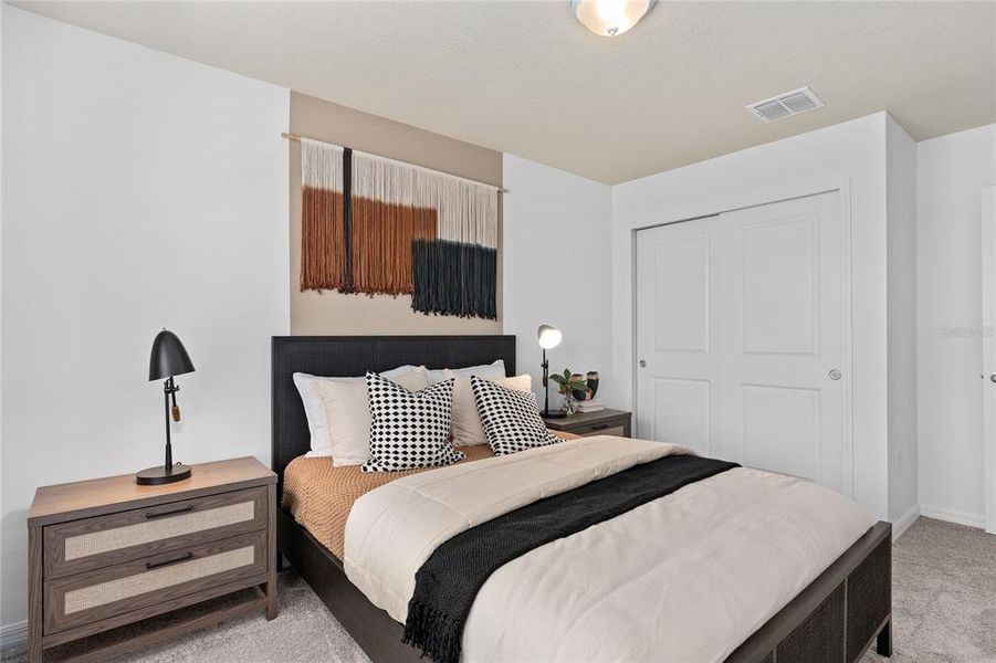 Furnished interior view inside a new home in Parkside Trails, Clermont (Image 21).