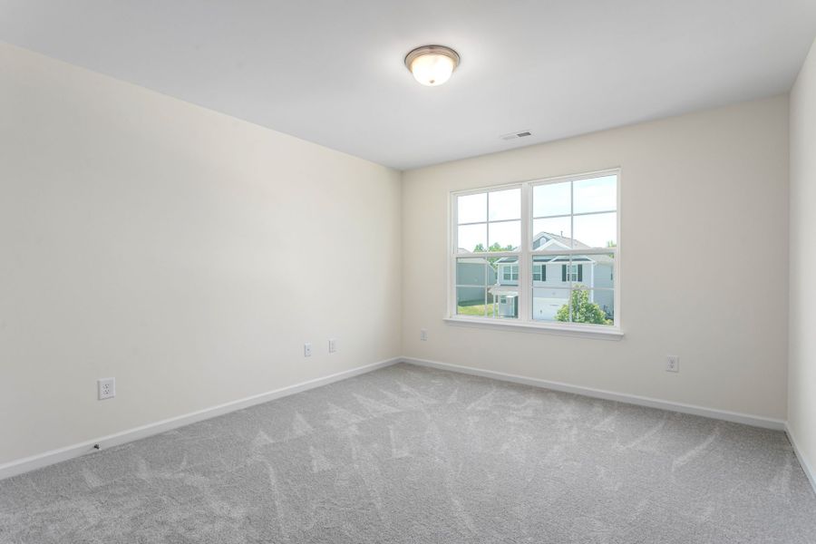 Representative unfurnished interior of a home built from the Vermont by Keystone Homes NC in The Wilcox, Greensboro (Image 31).