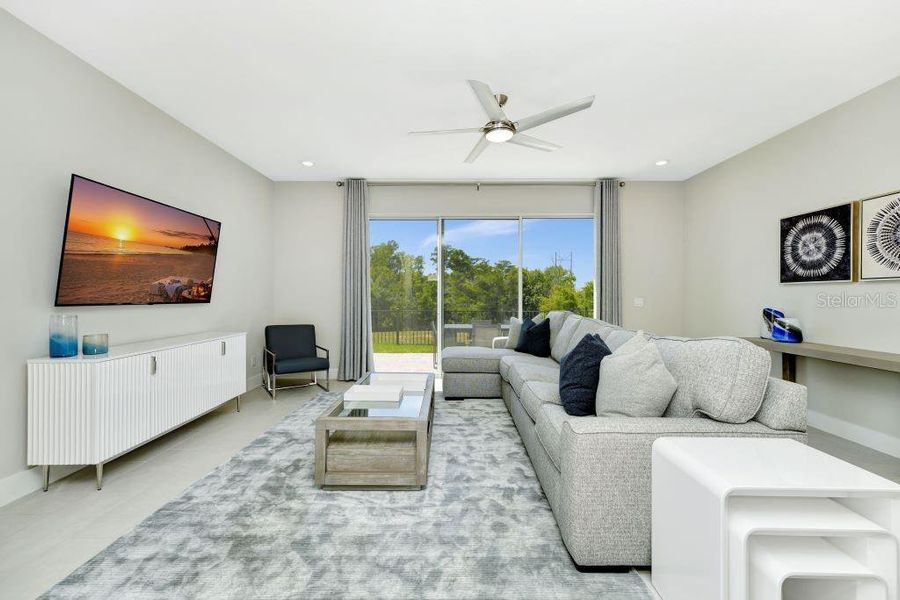 Furnished interior view inside a new home in , Kissimmee (Image 3).