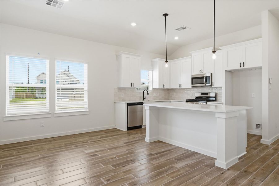 Furnished interior view inside a new home in Foxtail Palms, Manvel (Image 10).