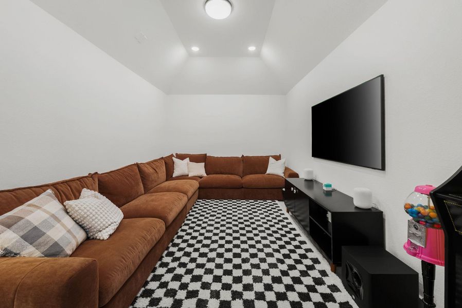 Furnished interior view inside a new home in Santa Rita Ranch, Liberty Hill (Image 33).