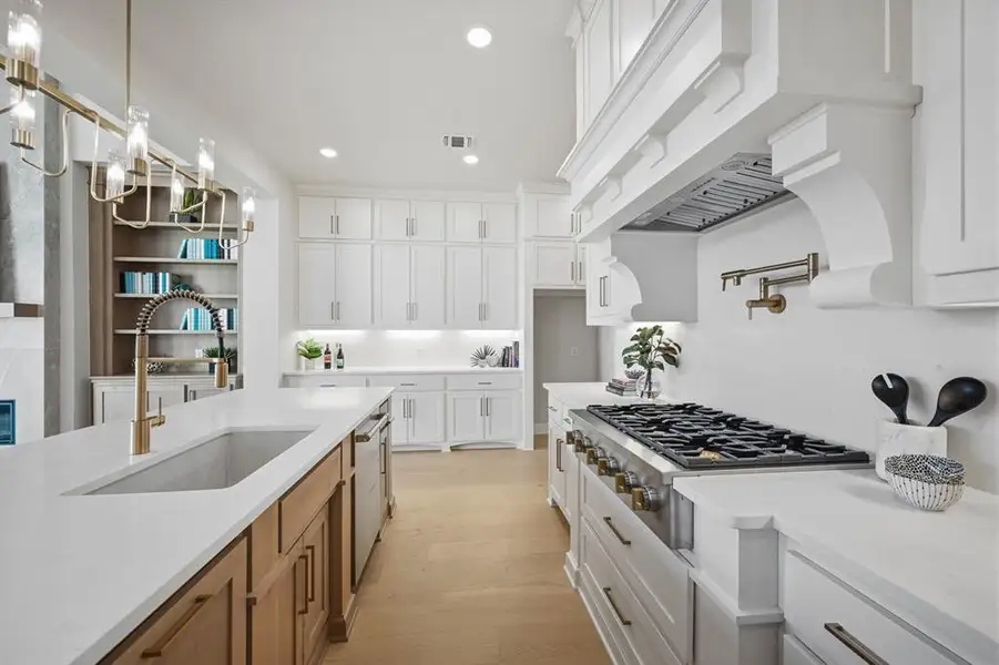 Furnished interior view inside a new home in StarView, Prosper (Image 7).