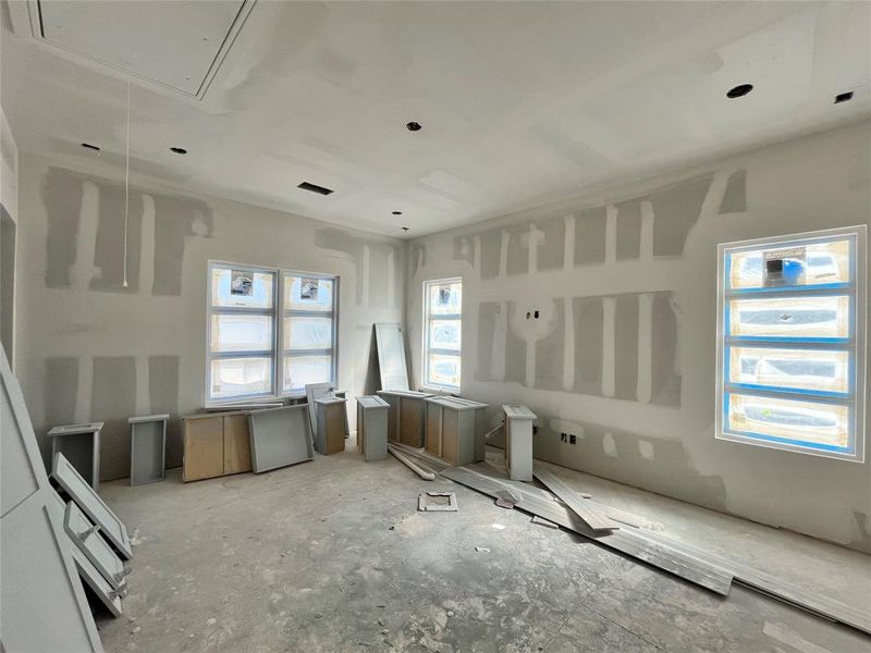 In-progress construction of a new home in , Fort Worth, TX (Image 10).