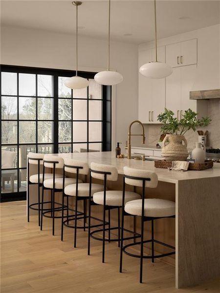 Furnished interior view inside a new home in , Milton (Image 52).