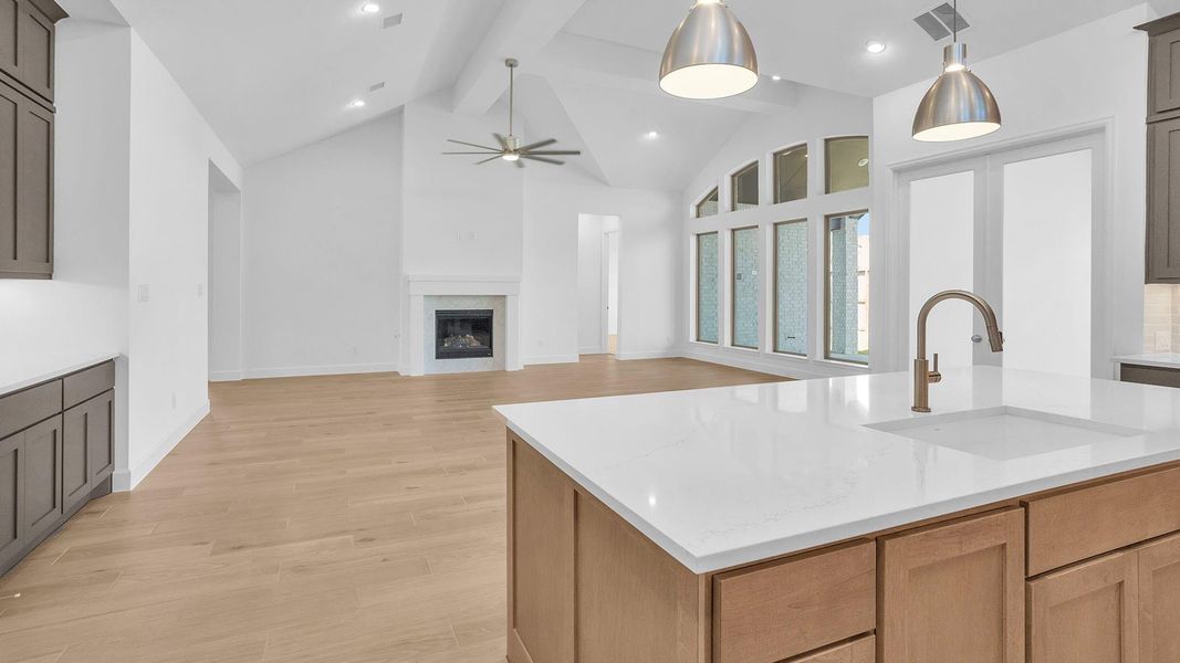 Furnished interior view inside a new home in Escondido, Magnolia (Image 11).