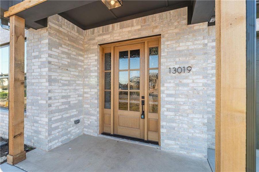 Exterior details and patio area of a home in , Woodway (Image 24). Exterior details and patio area of a home in , Woodway (Image 24).