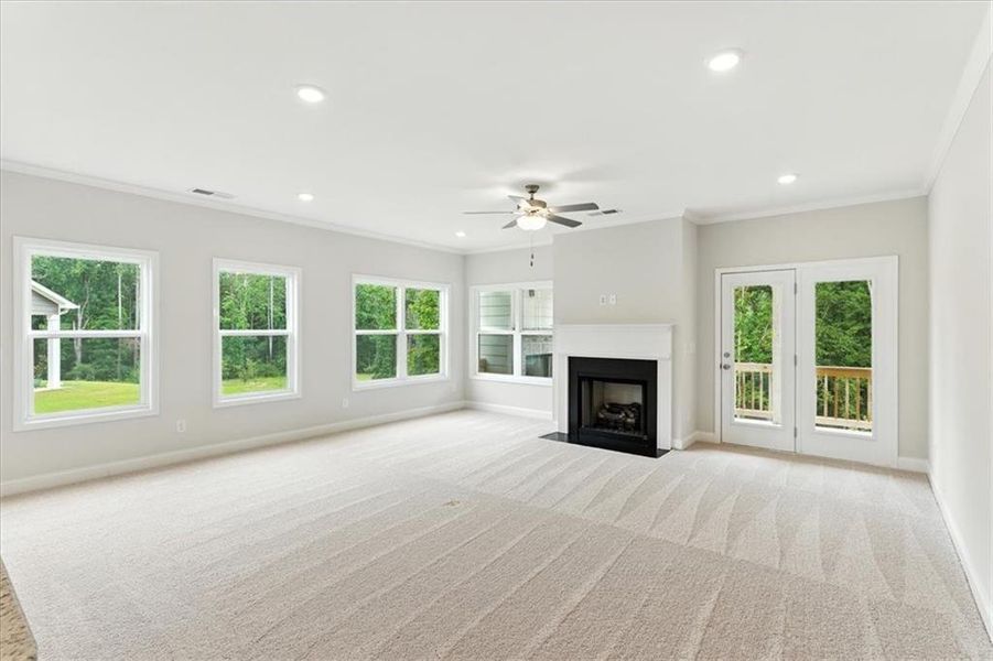 Spacious, unfurnished interior of a new home in Stratford at NatureWalk, Dallas (Image 30). Spacious, unfurnished interior of a new home in Stratford at NatureWalk, Dallas (Image 30).