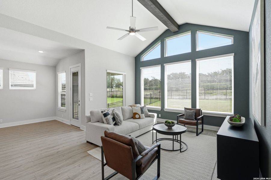 Furnished interior view inside a new home in Esperanza 50's, Boerne (Image 18). Furnished interior view inside a new home in Esperanza 50's, Boerne (Image 18).
