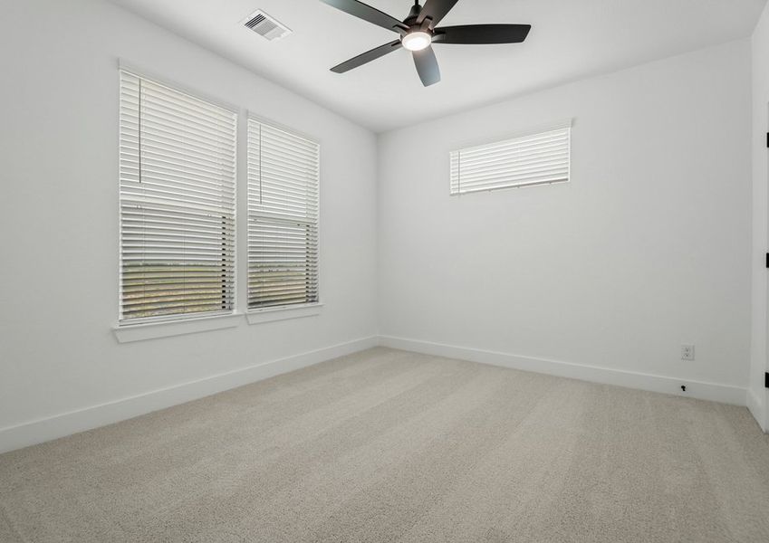 Large secondary bedrooms. Large secondary bedrooms.