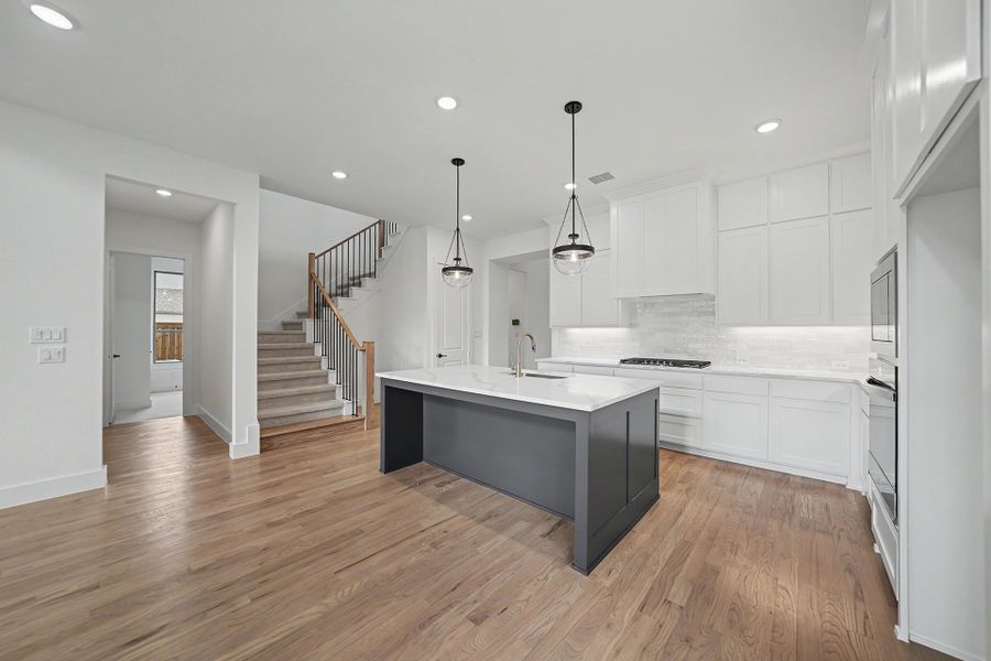 Furnished interior view inside a new home in Aster Park, McKinney (Image 9).