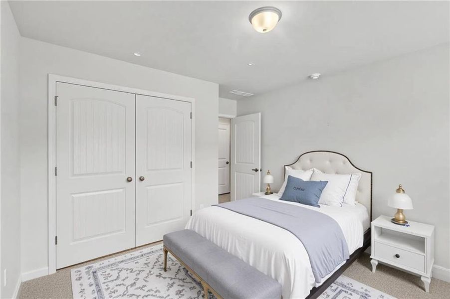Furnished interior view inside a new home in , Atlanta (Image 6).
