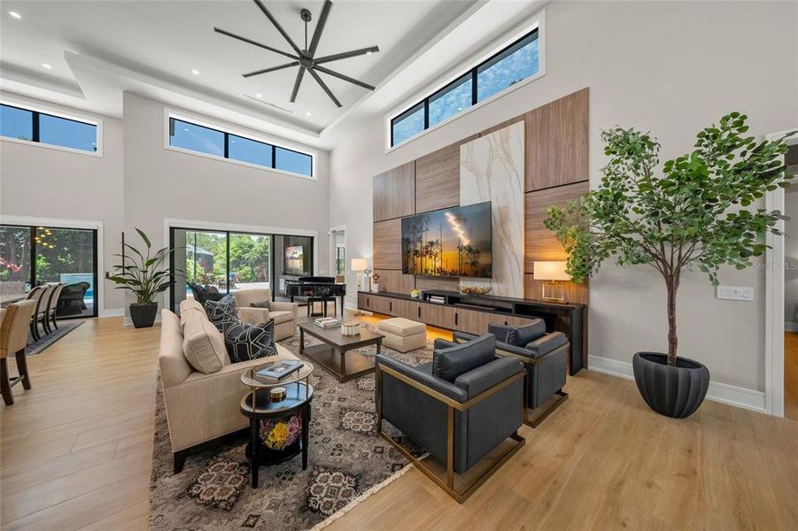 Furnished interior view inside a new home in , Sarasota (Image 57). Furnished interior view inside a new home in , Sarasota (Image 57).