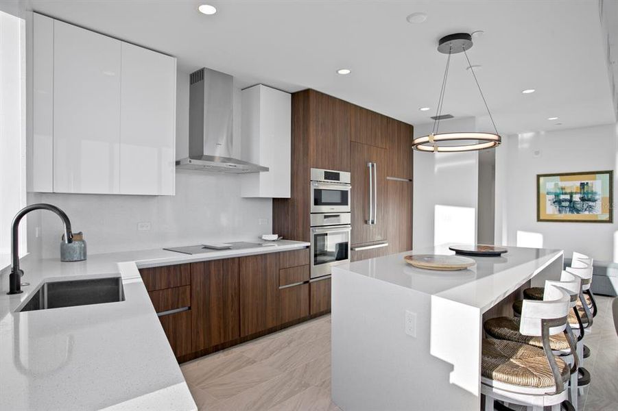 Furnished interior view inside a new home in , St. Petersburg (Image 29).