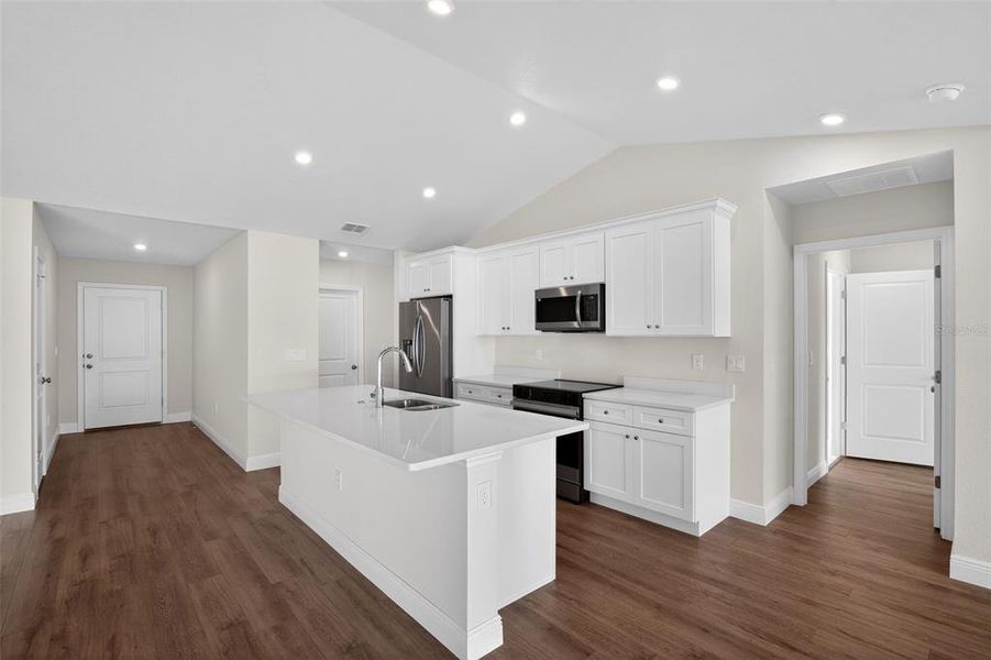 Furnished interior view inside a new home in SummerCrest, Ocala (Image 6).