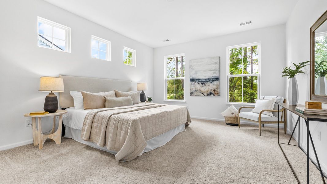 Representative furnished interior of a home built from the Chelsea by DRB Homes in Bluffs at Sun Colony, Longs (Image 16).