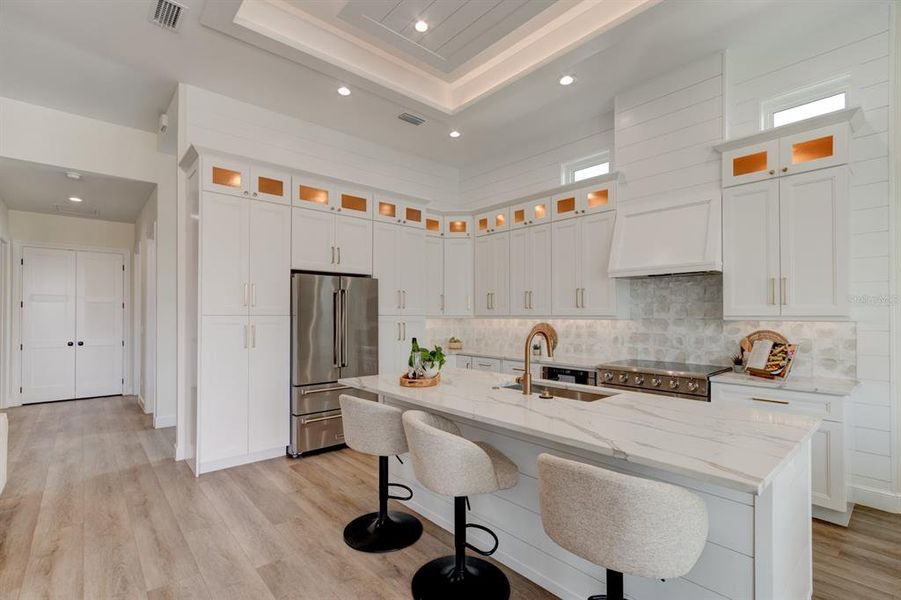 Furnished interior view inside a new home in , New Smyrna Beach (Image 39).