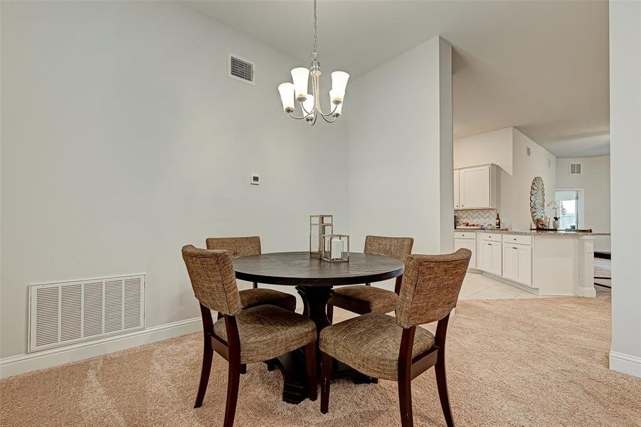 Furnished interior view inside a new home in Lago Mar, Texas City (Image 12).