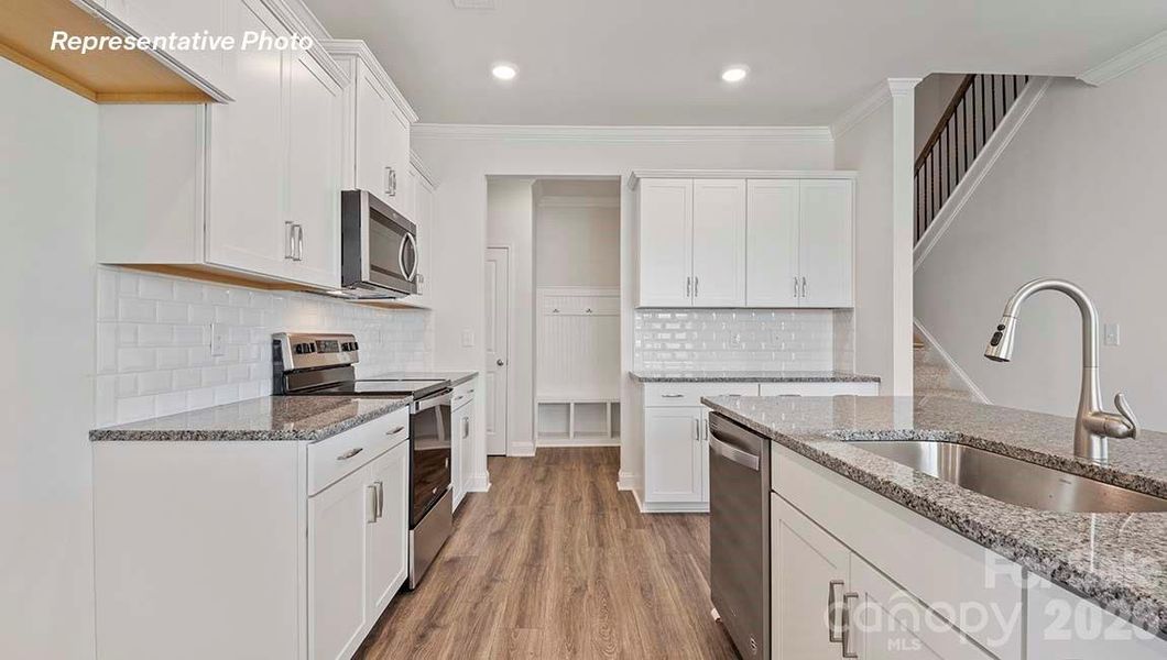 Furnished interior view inside a new home in Skybrook Corners, Huntersville (Image 5).