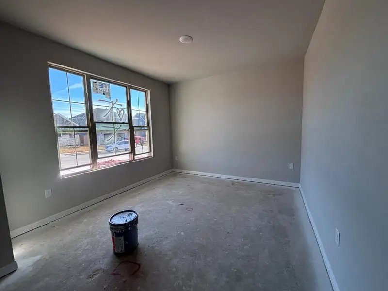In-progress construction of a new home in The Colony, Bastrop, TX (Image 5).