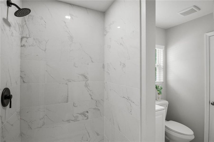 Close-up of interior finishes inside a home in , Macon (Image 10).