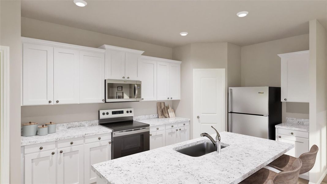 Furnished interior view inside a new home in Magnolia Woods, Magnolia (Image 4).