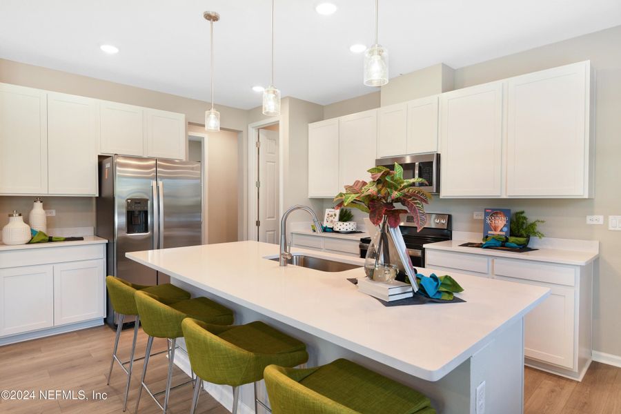 Furnished interior view inside a new home in Irongate, Jacksonville (Image 11).