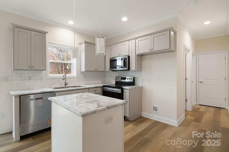 Furnished interior view inside a new home in , Swannanoa (Image 9).