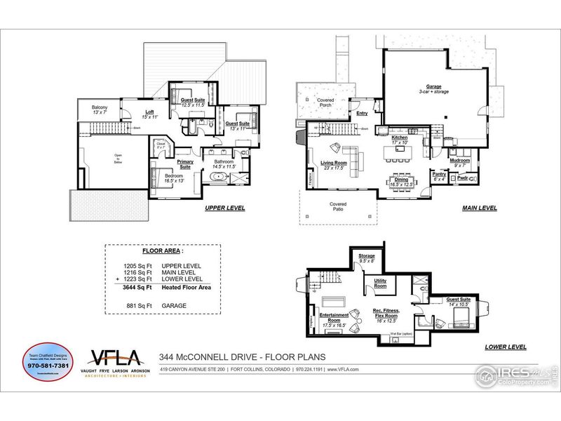 2D floor plan layout of this home in , Lyons, CO (Image 4).