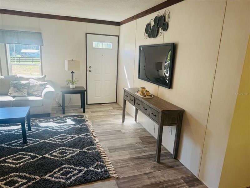 Furnished interior view inside a new home in , Fort White (Image 3).