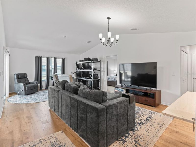 Furnished interior view inside a new home in , The Villages (Image 10).