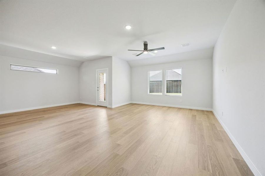 First Floor in the Heisman home plan by Trophy Signature Homes – REPRESENTATIVE PHOTO