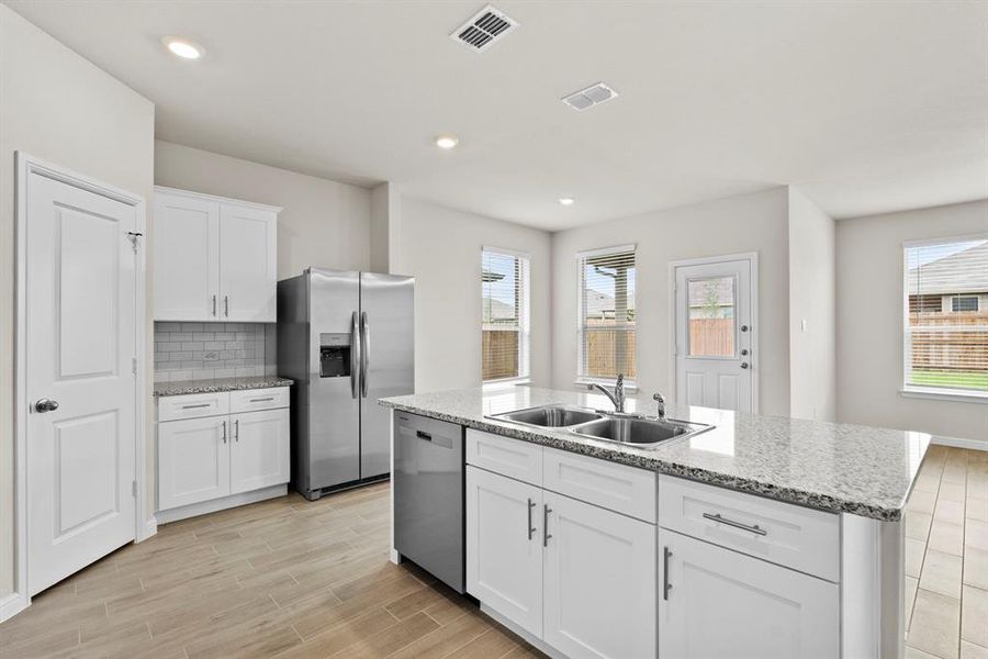Furnished interior view inside a new home in Terra Trace, Fort Worth (Image 9).