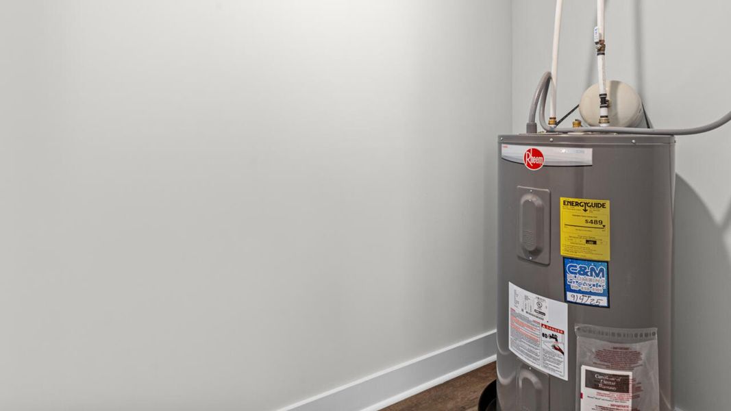 Close-up of interior finishes inside a home in Townes at Seabrooke, Leland (Image 14).