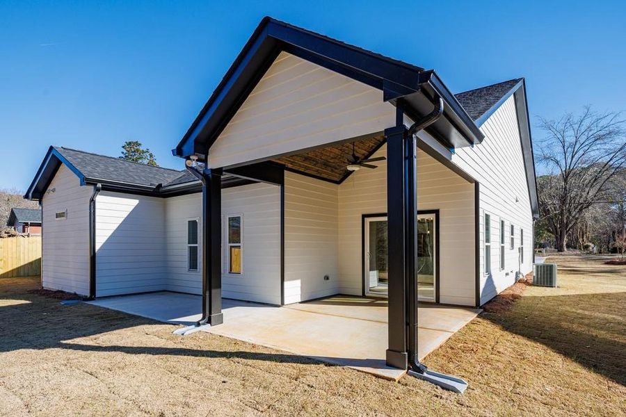 Exterior details and patio area of a home in , Carrollton (Image 3).