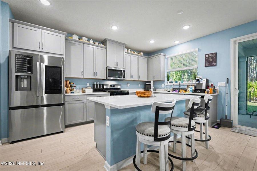 Furnished interior view inside a new home in RiverTown - Settlement, St. Johns (Image 5).