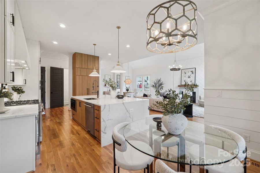 Furnished interior view inside a new home in , Charlotte (Image 17).