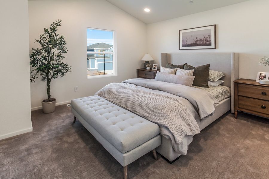 Furnished interior view inside a new home in Prairie Song, Windsor (Image 7).