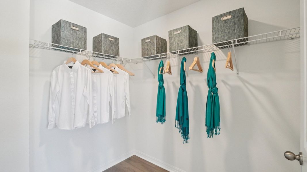 The Primary Bedroom Closet