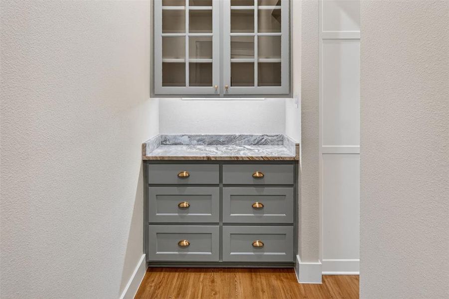 Furnished interior view inside a new home in , Burleson (Image 29).