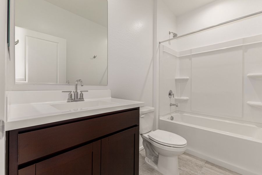 Furnished interior view inside a new home in Elara at Moonlight, Maricopa (Image 5).