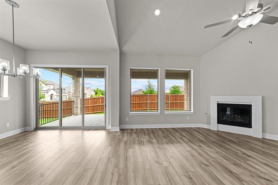 Spacious, unfurnished interior of a new home in South Pointe  Village Series, Mansfield (Image 24).